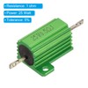 PATIKIL 25W 0.5 Ohm Aluminum Shell Resistor 5 Pack Aluminum
