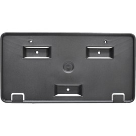 I-Match Auto Parts Front License Plate Bracket Frame Cover Tag Holder, Textured Black PP Plastic for 2020-2024 Ford Transit Van LK4Z17A385AA FO1068184