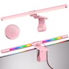 Quntis 20" Pink RGB Monitor Light Bar, 15 Gaming Backlight