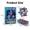 Magic Star Cube - 2 in 1 Galaxy Infinity Cube,