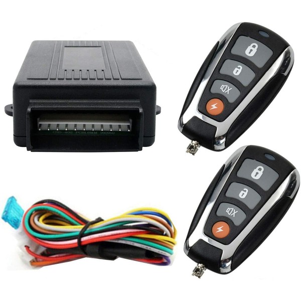 Riloer Car Theft Alarm System, 60-100 Meters Localised Remote Alarm