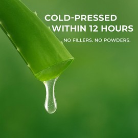 by.H Gel De Aloe Vera Orgánico Para Piel Y Cuerpo - Frasco Grande. Hidratante Natural Para El Hogar, Ideal Para Piel Y Quemaduras Solares, Eficaz Para Después Del Sol, Fórmula No Grasa Hecho En