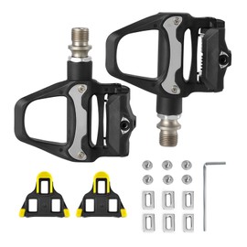 Suitable for Mountain Bikes, Gravel Road SDS, Lockless Pedals, Road Bike Pedals - Includes Cleats and Mounting Hardware