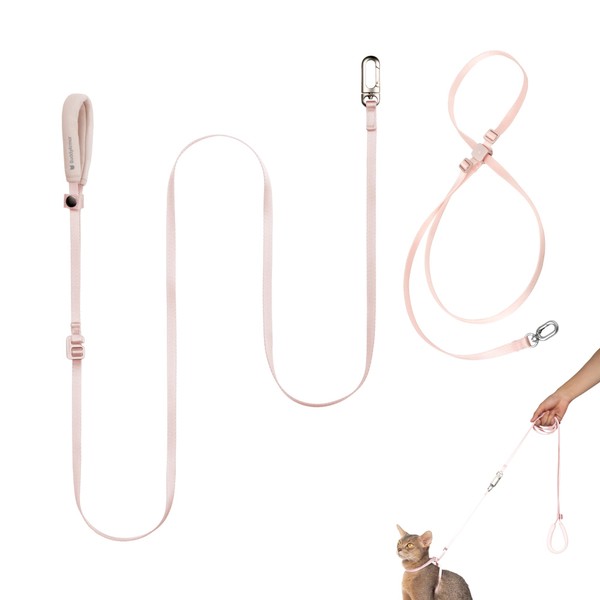 BuddyArmor Cat Harness and Leash Set, Lightweight Escape Proof Cat