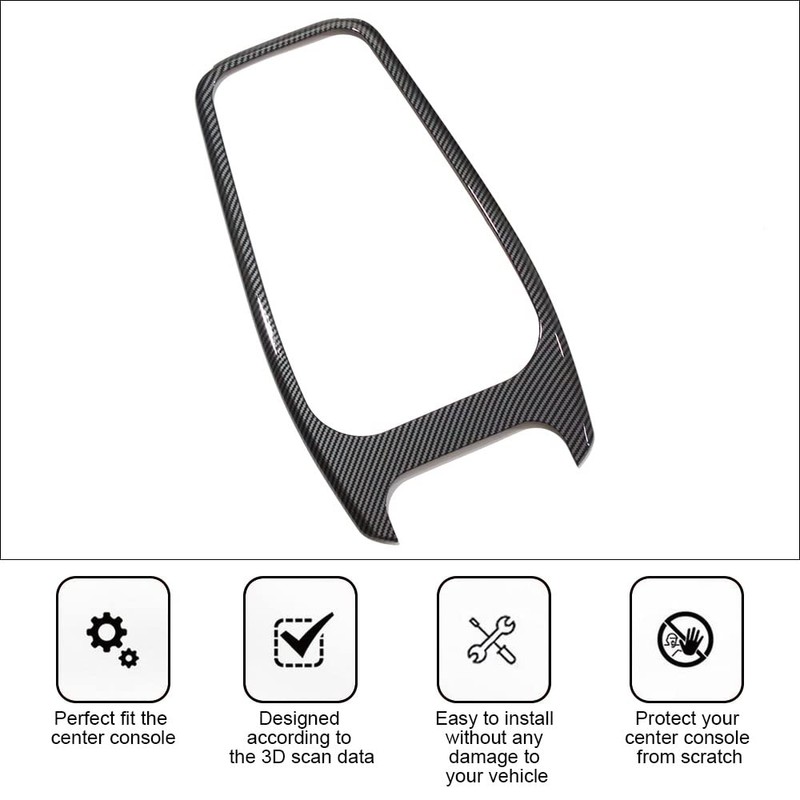 AOSKonology BestEvMod for Mach E Center Console Trim Sticker Cover