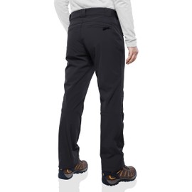 Outdoor Ventures Men's Waterproof Windproof Fleece Lined Warm Winter Insulated Hiking Ski Snow Pants