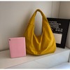 Obosoyo Slouchy Tote Bag 2025 Nylon Solid Color Pleated Handbag