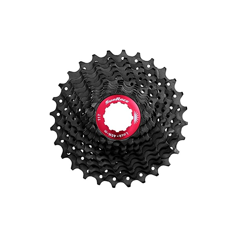 SunRace CSRX1 Cassette Black 11-28T