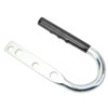 Trailer Coupler Lift Handle Galvanized Steel Rubber Tongue Handle for