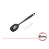 HUDSON Nylon Slotted Spoon. Dark Grey