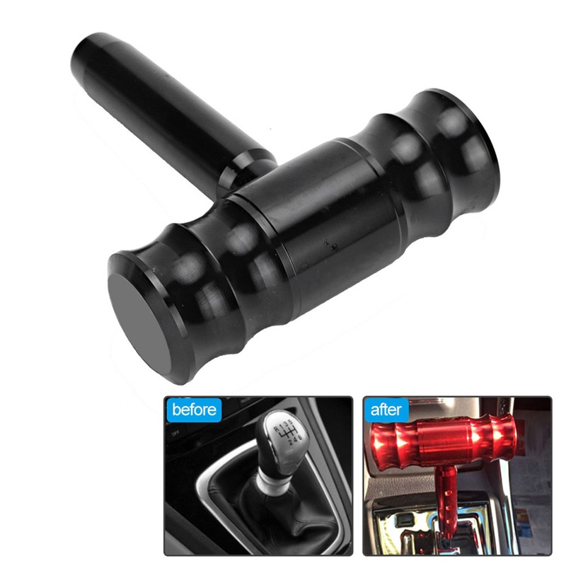 0.47in Black Screw Aluminum Alloy Car Modified Aircraft Joystick t