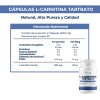 Carnitina 120 Cpsulas 1200 Mg Por Porcin Pack Sin Sabor