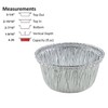 PROPAC & SEAL 4 oz. Aluminum Foil Cup - Disposable