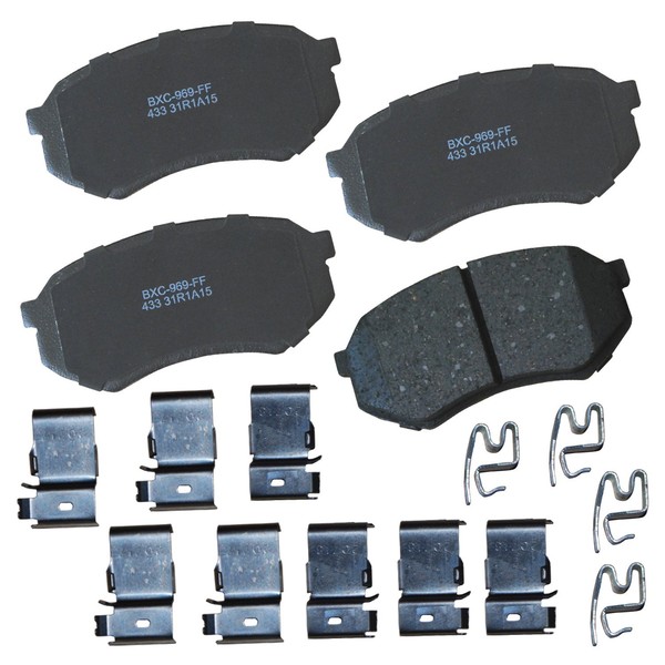 Bendix Bendix Premium SBC433 Ceramic Brake Pads for Select Models