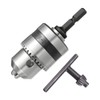 Bestgle 1.5-10mm Drill Chuck Adapter with 1/4" Hex Shank, Mount