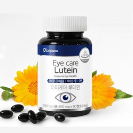 Roniwell Eye Care Lutein 90 tablets (4 units) (12 months) Marigold flower extract improves the health of aging, dull eyes / 로니웰 아이케어 루테인 90정 4개 (12개월) 마리골드꽃추출물 노화 침침한 눈건강 증진