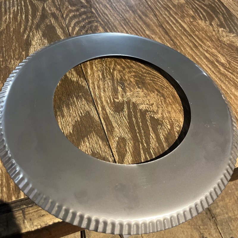 6” Stainless Steel Stove Pipe Chimney Trim Collar