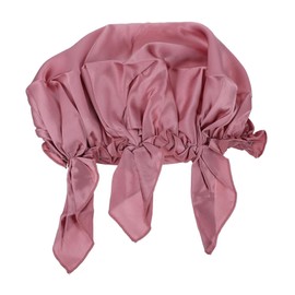 Minkissy Silk Hair Care Bonnet 1 Piece Adjustable Satin Sleep Cap for Women Multi-Purpose Headwrap for Curly and Long Hair for Relaxation and Nighttime Use