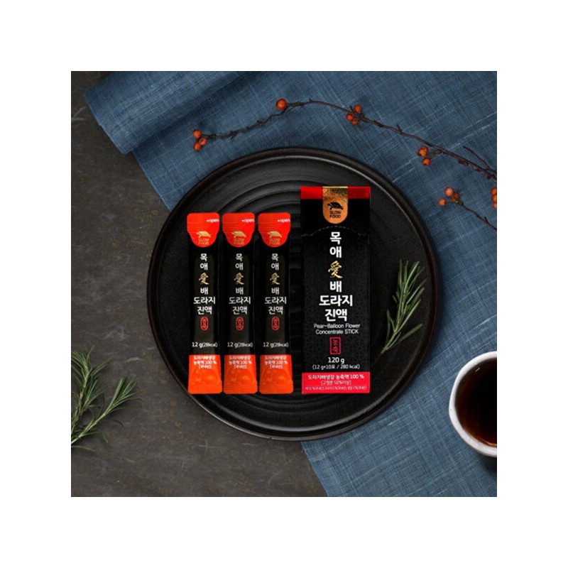 (현대홈쇼핑)목애愛배도라지진액 12g30포(선물포장) Hyundai Home Shopping Mok-Ae Love Bellflower Essence 12g
