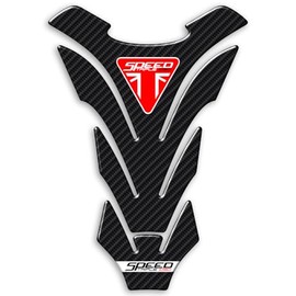Tank Pad Resin 3D Tank Protector Compatible with Triumph Speed Triple 1050