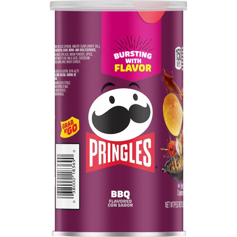 Pringles Potato Crisps Chips, Lunch Snacks, Office and Kids Snacks,