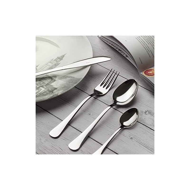 Prima Collection Bellagio Set, 16 Pieces, Stainless Steel, Nickel-Free, Made