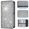 Mulixis Bling Car Registration and Insurance Holder Crystal Rhinestone Car