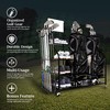 North South Store Golf Bag Storage Garage Organizer