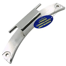Washing Machine Door Hinge with the Original Code 49004907 for Candy L79A000A4 L79A001A2 for Fagor 52X2171 for Brandt 691330472 for Smeg - Warranty 10 Years - MONTERAL