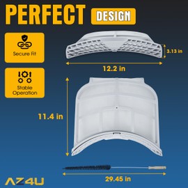 Dryer Lint Filter Screen Replace For LG DLEX9000V DLEX8000V DLEX8000W DLGX8001V DLGX5001V DLEX5000V DLGX9001V DLEX8100W DLGX8101V DLGX8101W DLGX8001W DLGX5001W DLGX5006K DLEX8100V DLEX5000W DLEX5005K