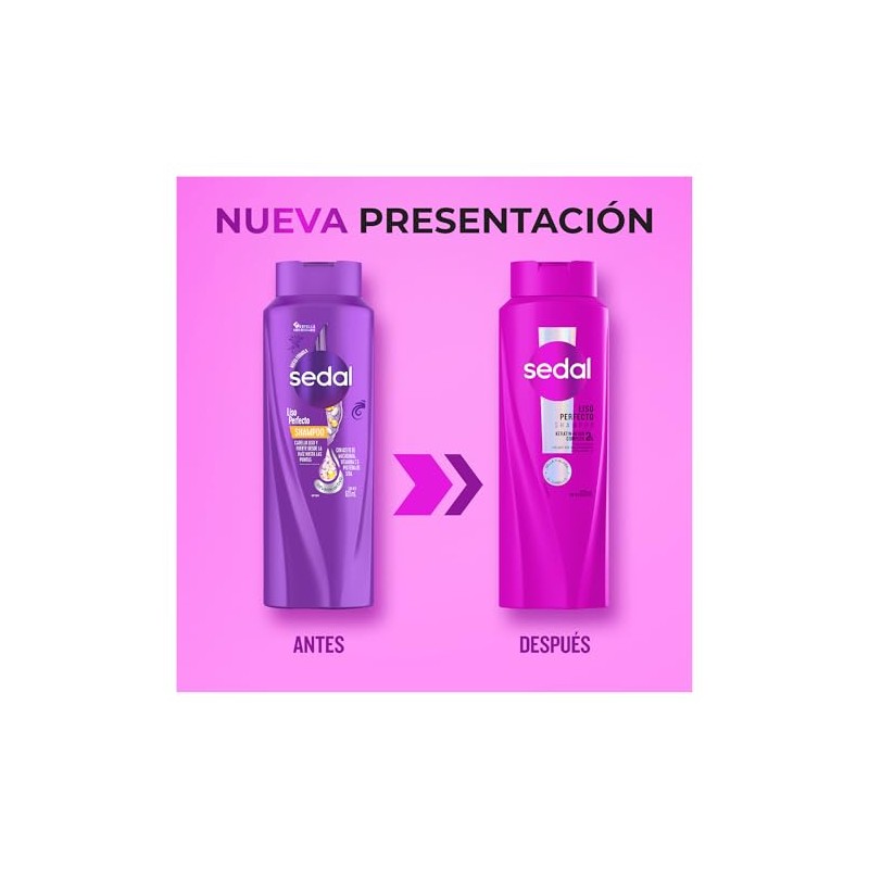Sedal Shampoo Liso Perfecto 620 ml