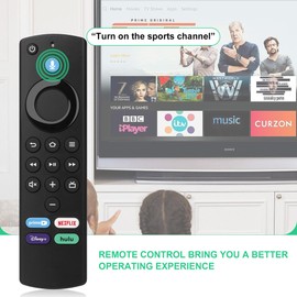 Replacement Remote Control with Voice Function (L5B83G) Fit for Smart TVs Stick(2nd Gen, 3rd Gen, Lite, 4K), Fit for Smart TVs Cube (1st Gen & 2nd Gen), and Fit for AMZ Smart TVs Stick