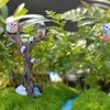 Acxico 4 PC Simulation Resin Tree Branch Owl Ornament for