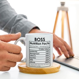 Breezy Valley Boss - Taza de café, regalo de cumpleaños para mujeres y hombres, divertido regalo de agradecimiento al jefe, ideas de regalos del día del jefe de oficina, jefe de oficina, taza de