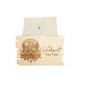 Woodland Mail Wooden Wedding Card with Detailed Engraving - Wedding