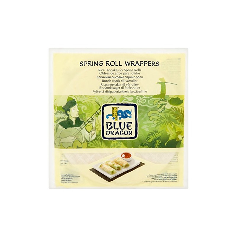Blue Dragon Spring Roll Wrapper, 134g