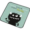 H:)PPY life Magic Towel Monster with Saying Strength | Small