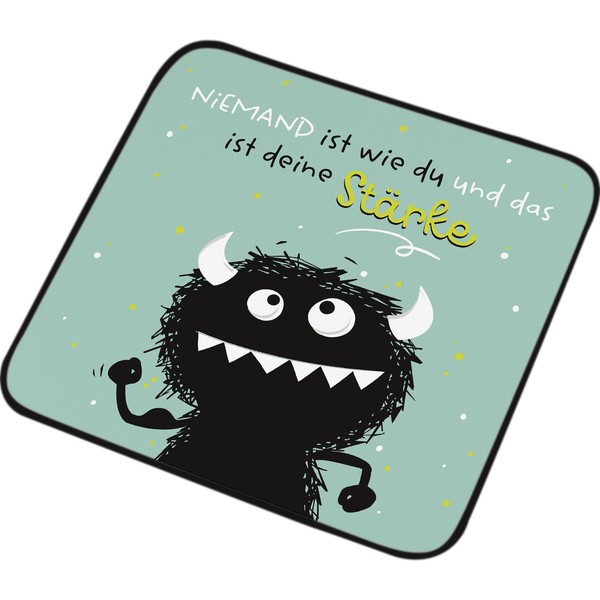 H:)PPY life Magic Towel Monster with Saying Strength | Small