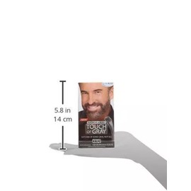 Just for Men Touch of Gray Mustache and Beard Color, Dark Brown & Black