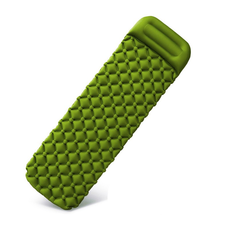 Camping Mat Inflatable Sleeping Pad Moistureproof Air Mattress Cushion Sofa