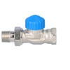 Heimeier 2242-02.000 Thermostatic Valve Base 1/2 Inch Passage Nickel-Plated