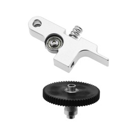 eMagTech 3D Printer Extruder Clamping Arm Metal Extruder Clamping Arm Extrusion Handle Press Arm Compatible with Prusa Compatible with Artillery Sidewinder Genius Silver