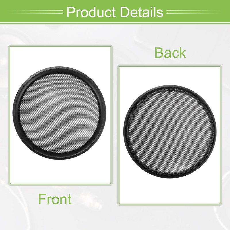 X AUTOHAUX Universal 10" Car Speaker Grills Cover Mesh Round