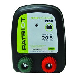 Patriot PB5B Battery Fence Energizer, 0.20 Joule