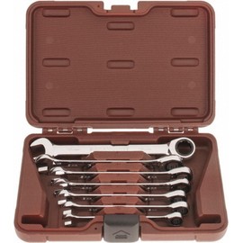 Paramount 7 Piece Metric Ratcheting Combination Wrench Set: 10mm to 18mm