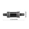 2Pcs Mountain Bike Square Hole Integration Close Bearing Bottom Bracket