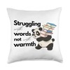 Struggling with Words not with warmth Introverts Ice Breaker Throw