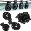 50 Pack Shade Cloth Heavy Duty Lock Grip Greenhouse Shade