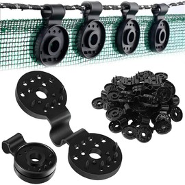 50 Pack Shade Cloth Heavy Duty Lock Grip Greenhouse Shade Cloth Fixing Clip for Shade Nets Patio Mesh Tarpaulins Garden Shades Bird Netting Shade Fabric Accessories