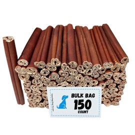 Amazing Dog Treats - 6 Inch Bulk Collagen Sticks for Dogs - (150 Count) - Collagen Sticks for Dogs - No Hide Dog Bones
